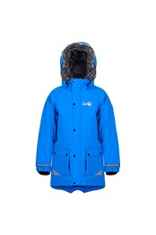 Explorer III Kids Waterproof Down Parka Blue