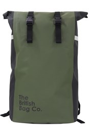 Mens 30L Waterproof Dry Bag Rucksack Green