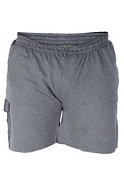John D555 Mens Kingsize Lightweight Cotton Shorts Grey
