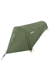 Hybrid 1 Man Ground Tent and Hammock Tent Forest Green