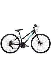 Freespirit District 700c Womens Hybrid Bike Black/Teal