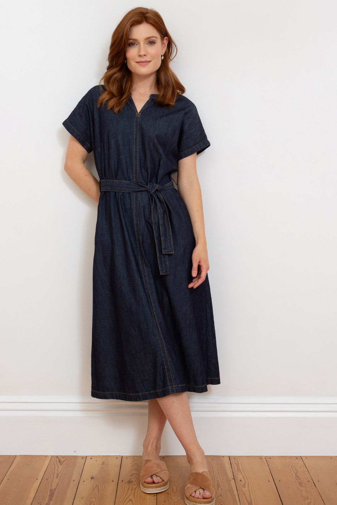 Lillington Womens Organic Denim Dress -