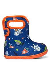 Baby Space Kids Waterproof Boots Blue Multi