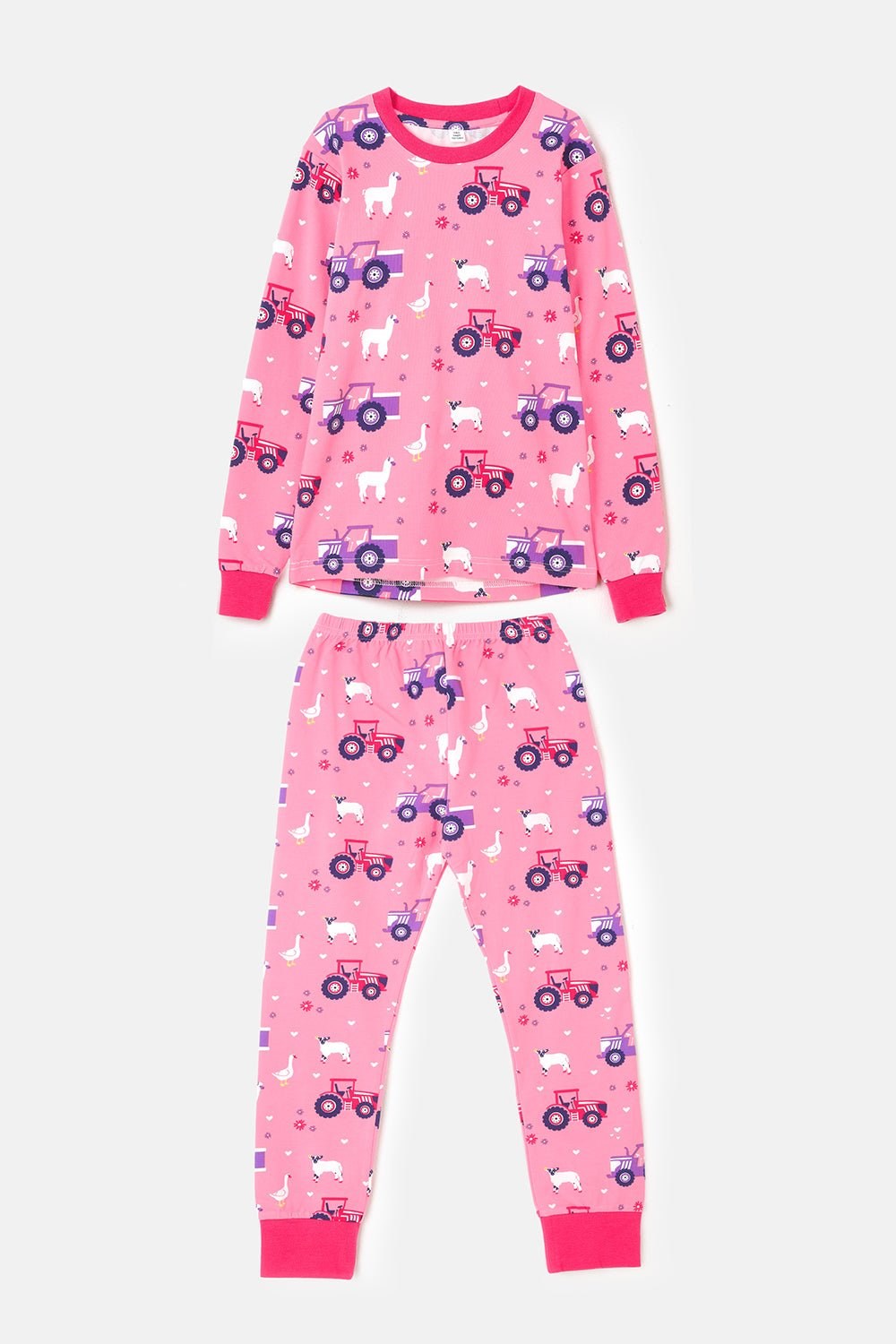 Kids Cotton Stretch Pyjamas -