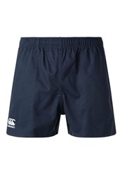 Professional Mens Cotton Rugby Shorts Navy