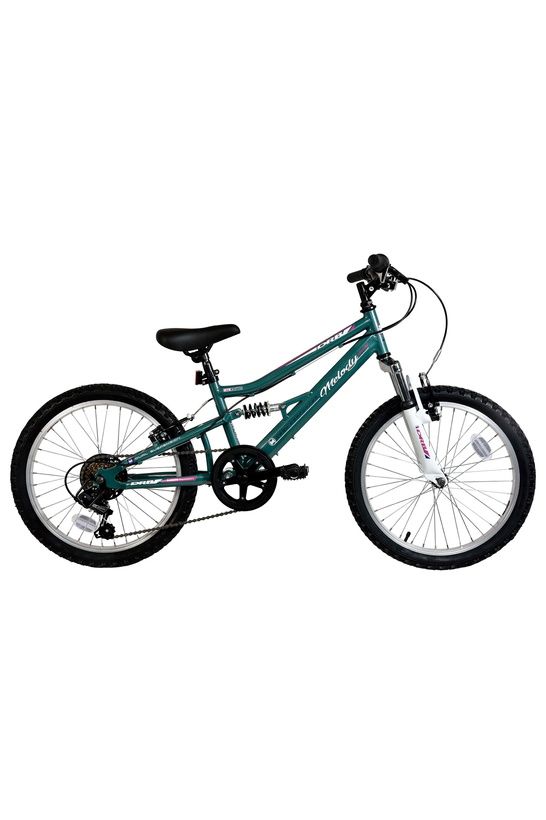 Girls full best sale suspension bike