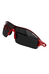 Kids Warp Sports Sunglasses UV400 Red