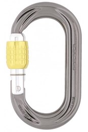 Perfecto Screwgate Karabiner Grey/Lime
