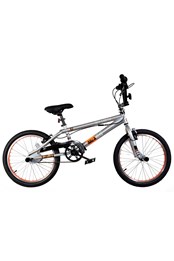 XN Area 44 20" Freestyle BMX Bike with 360 Gyro Grey/Orange