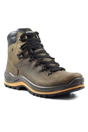 Aztec Mens Leather Wide Fit Hiking Boot Crazy Horse Leather