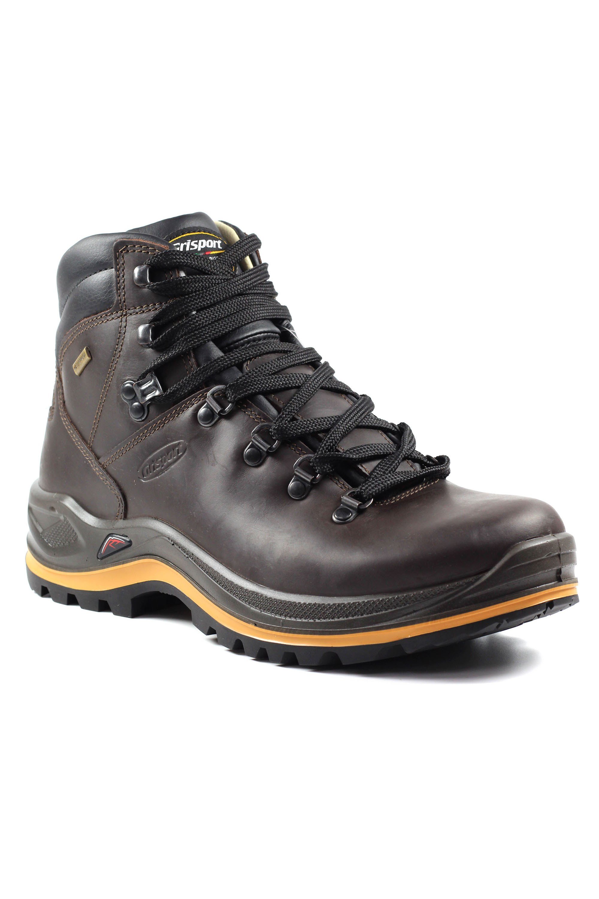 Aztec Mens Leather Wide Fit Hiking Boot -