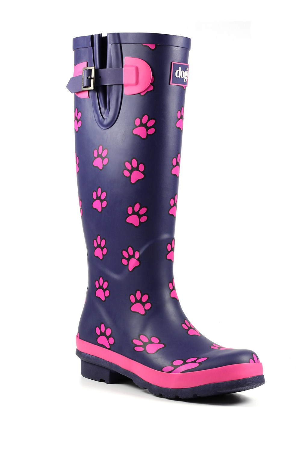 Cookie Womens Paw Print Welly -