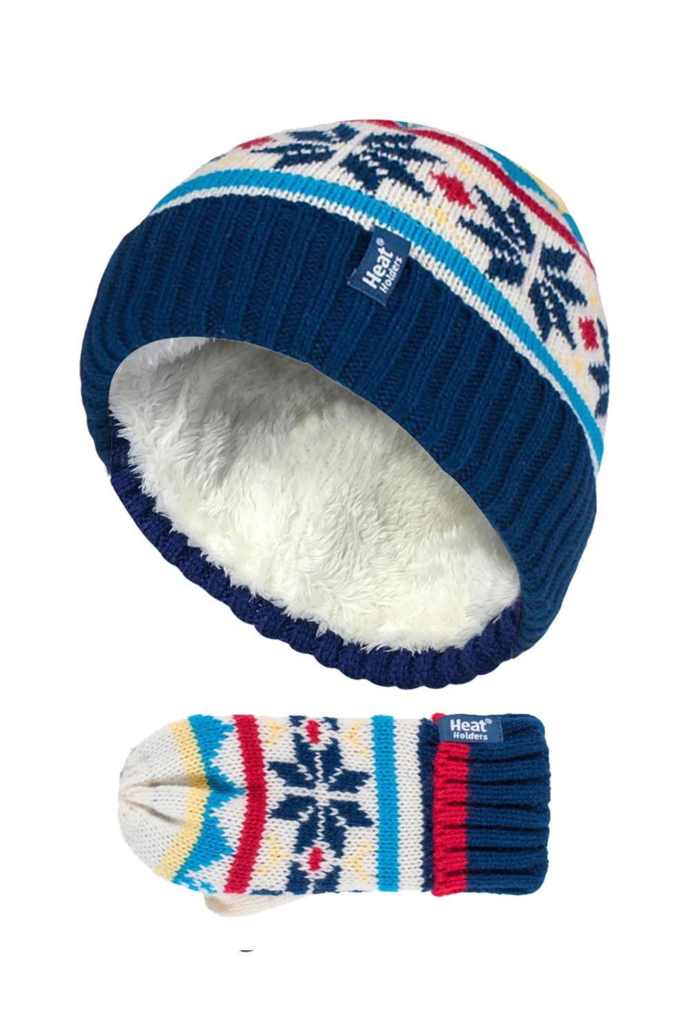 Kids Thermal Warm Hat And Mittens Set