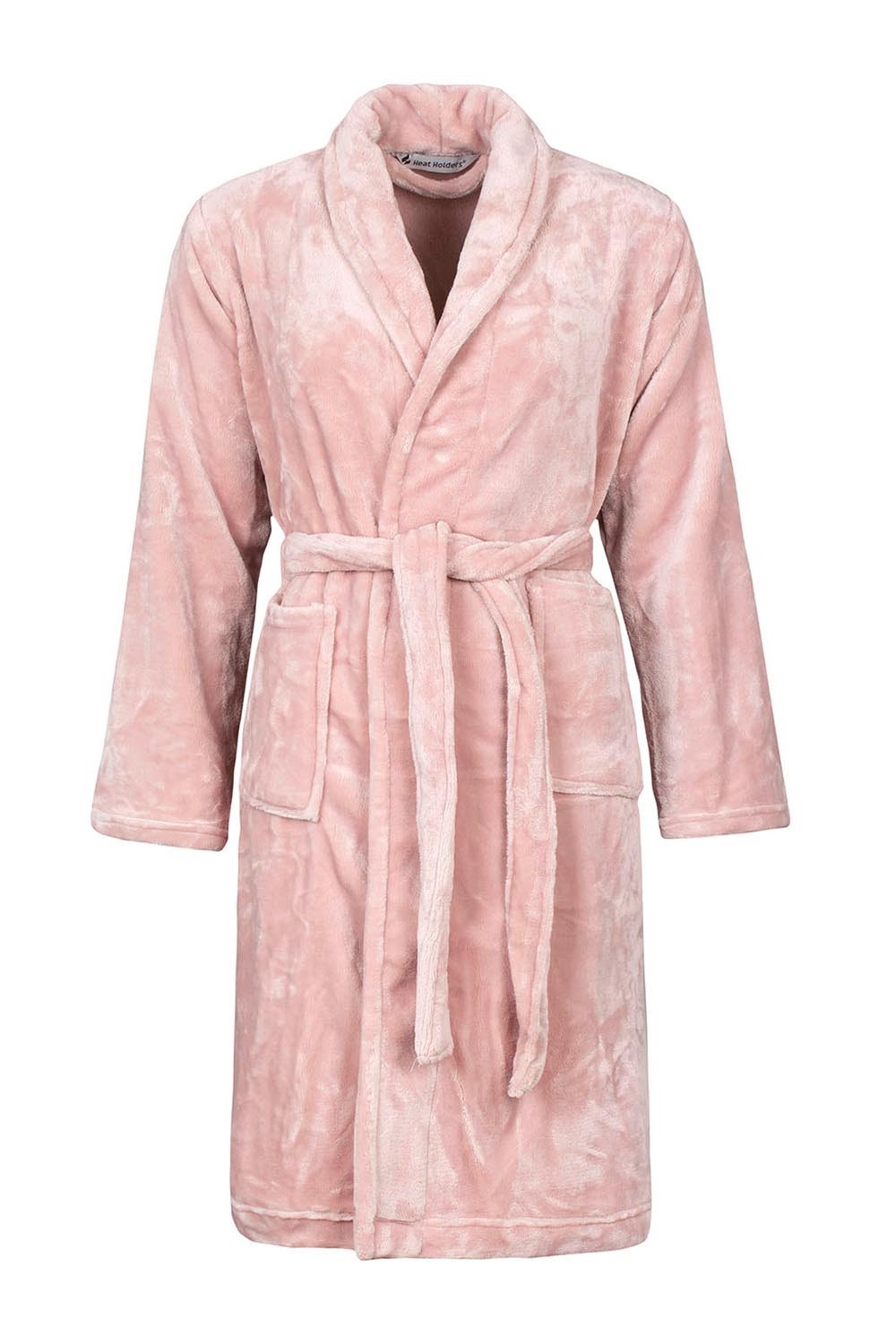 WOLF & HARTE Womens/Ladies Hooded Fleece Dressing Gown 1711 £28.59 -  PicClick UK