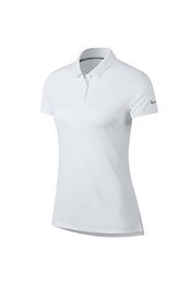Womens Dry Fit Polo Shirt White