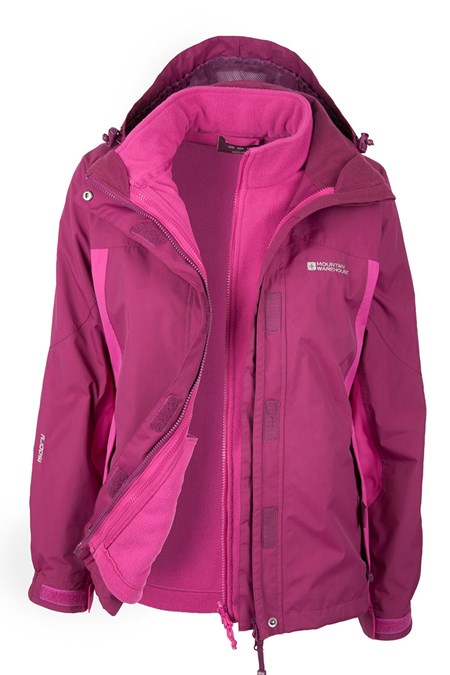 Storm 3 in 1 Womens Waterproof Jacket | Mountain Warehouse CA