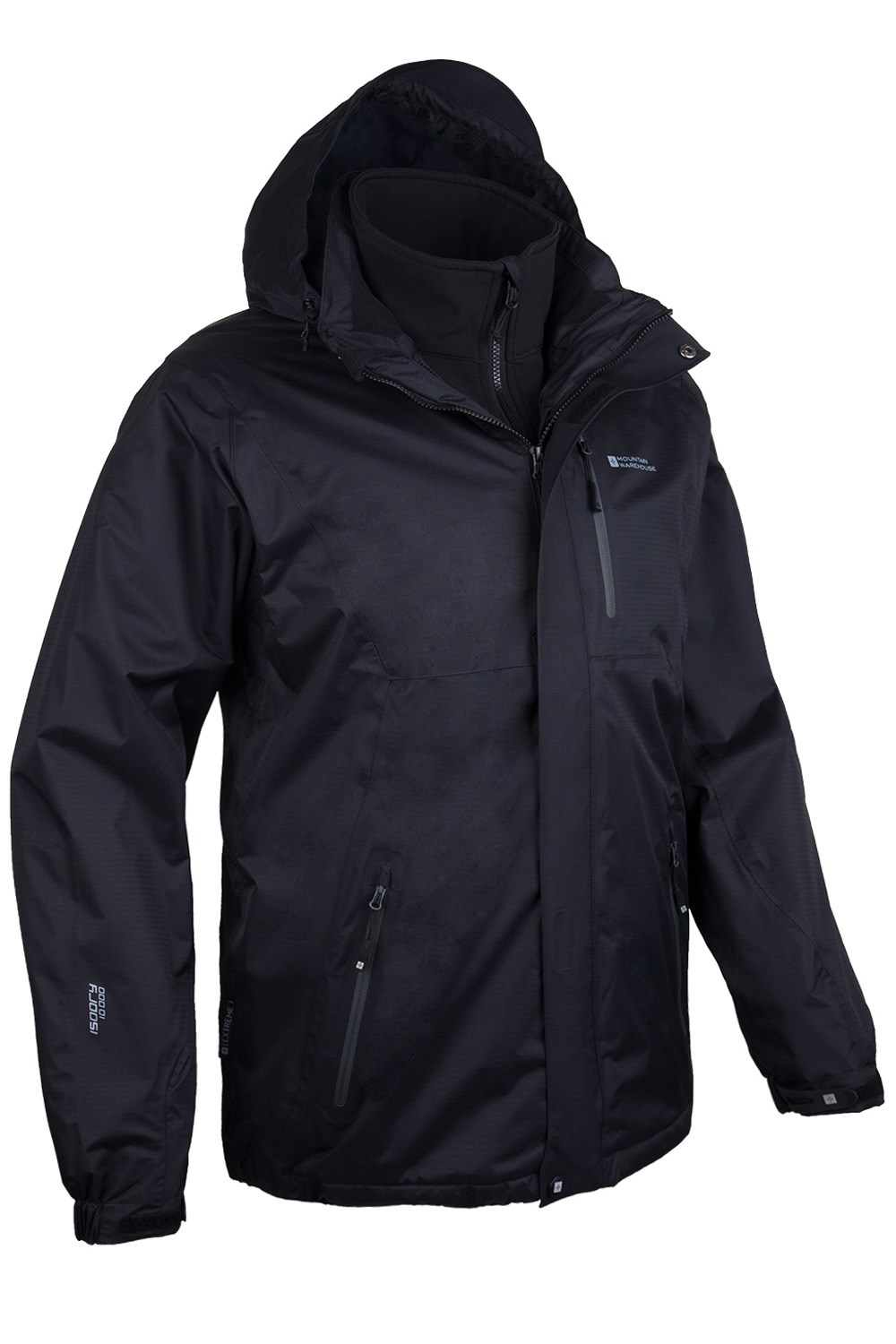 Mountain Warehouse Bracken Extreme 3 in 1 Mens Waterproof Jacket | eBay