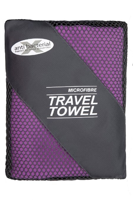 Microfibre Travel Towel - Large | Mountain Warehouse GB