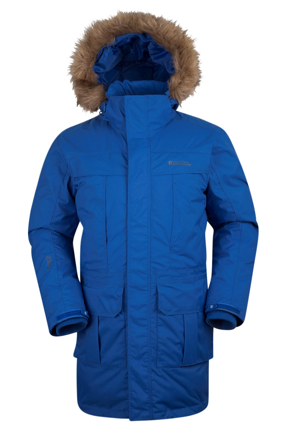 Mountain Warehouse Antarctic Mens Waterproof Puffer Rain Jacket