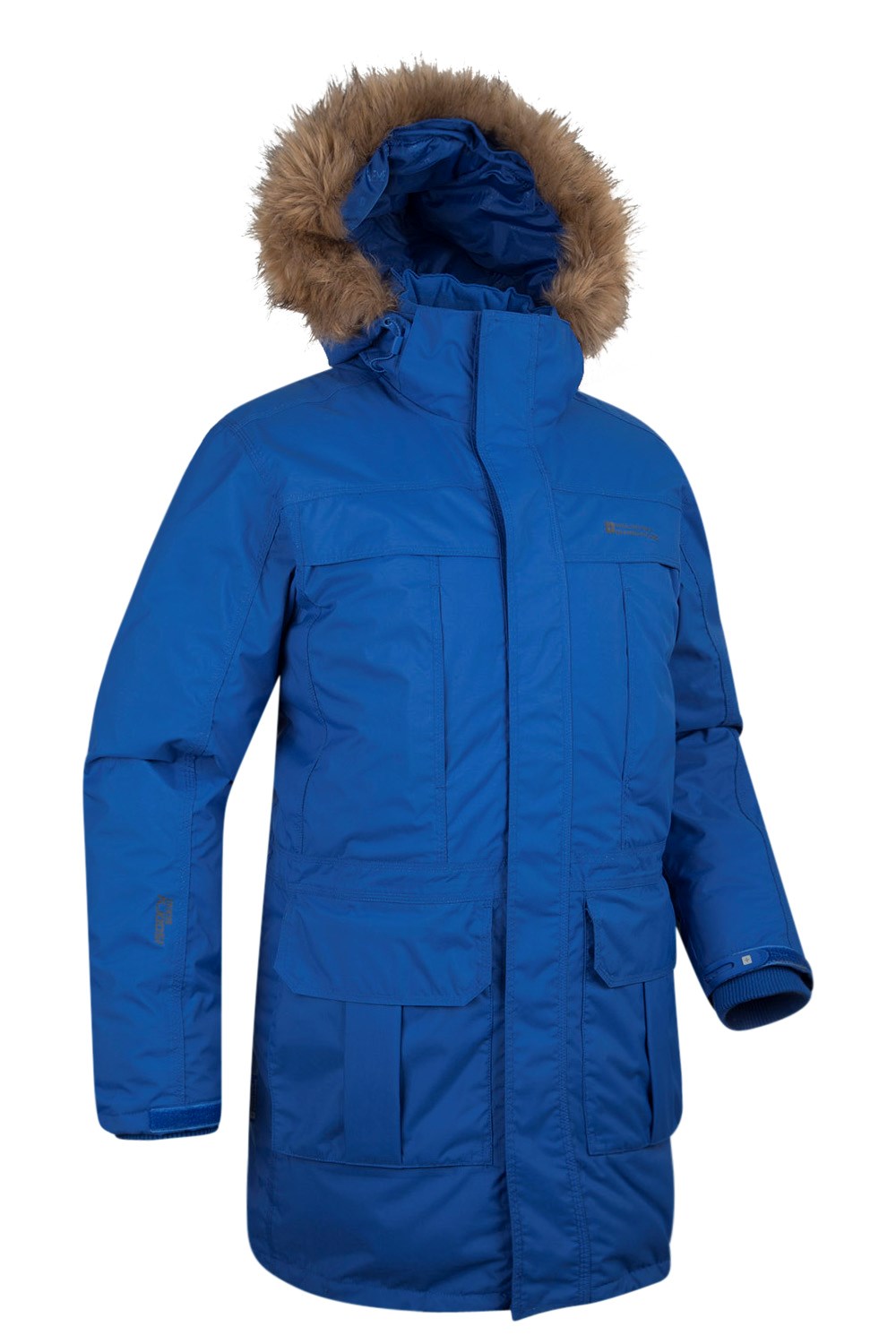 Mountain Warehouse Antarctic Mens Waterproof Puffer Rain Jacket 
