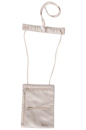 Security Neck Pouch Beige