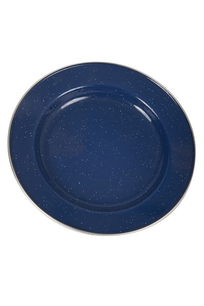 Enamel Plate - Blue