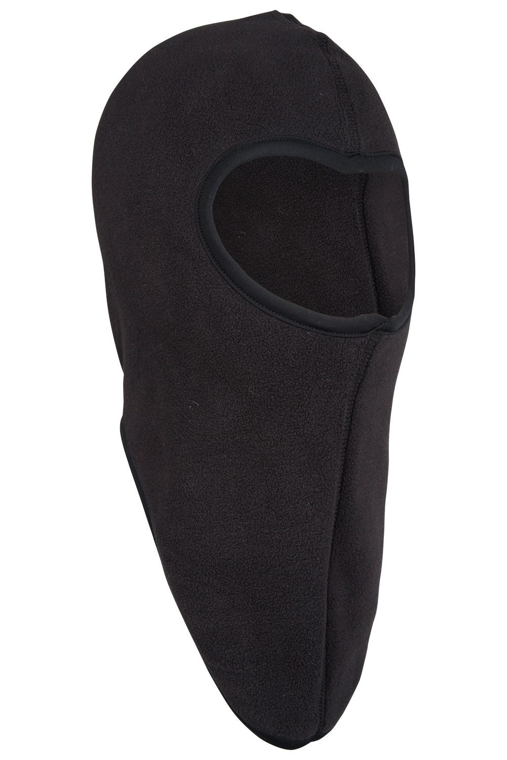 Mountain Warehouse Superstretch Fleece Balaclava in Black with Elasticated Cuff 
