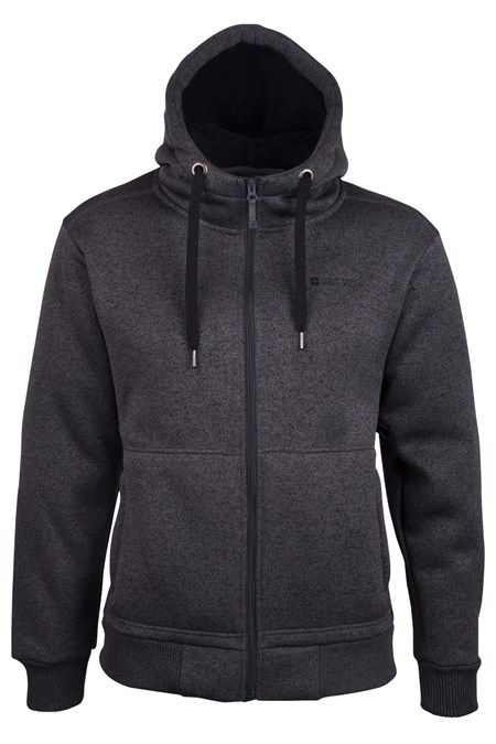 Nevis Mens Fur Lined Hoodie | Mountain Warehouse GB