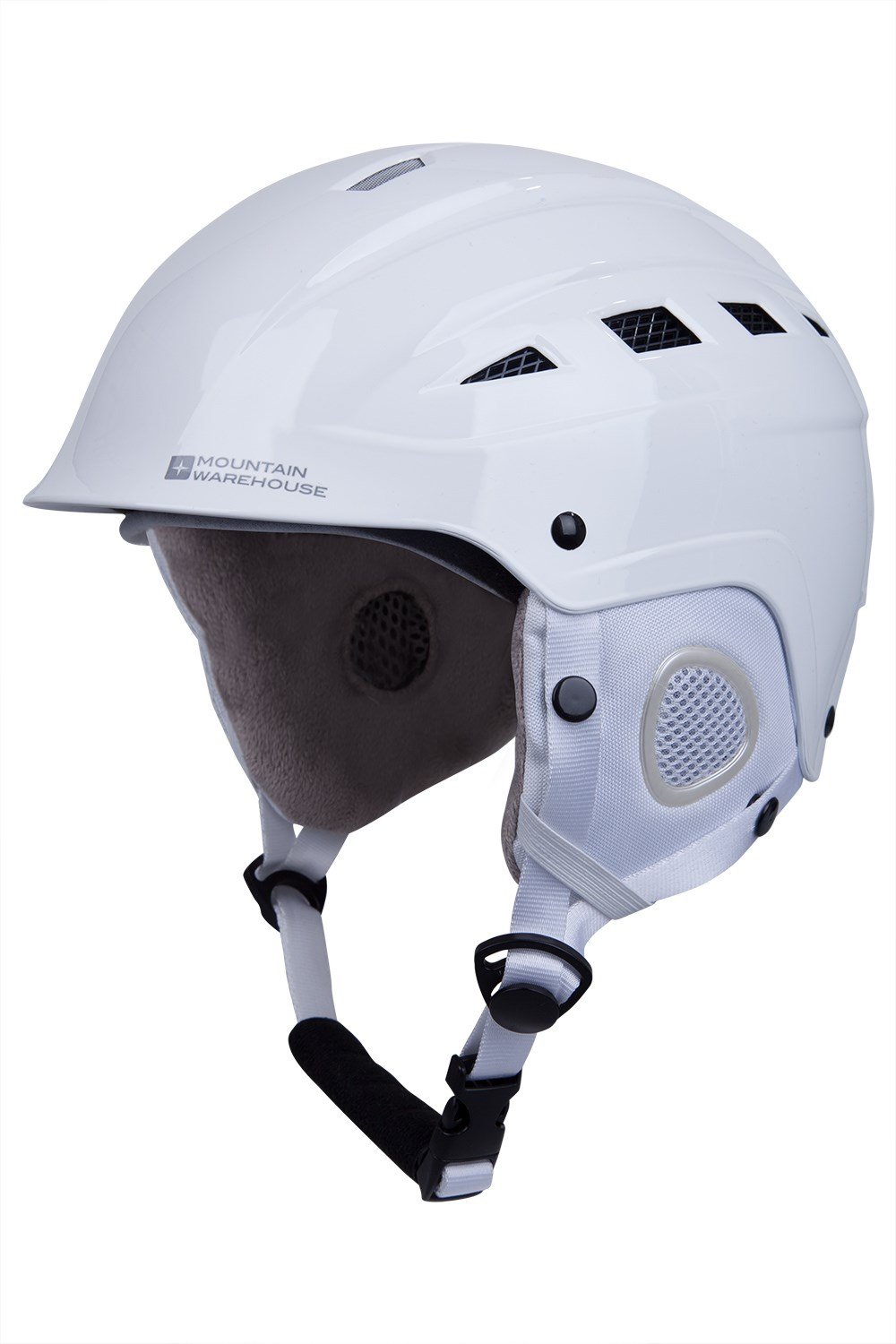 Pinnacle Unisex Ski Helmet - White