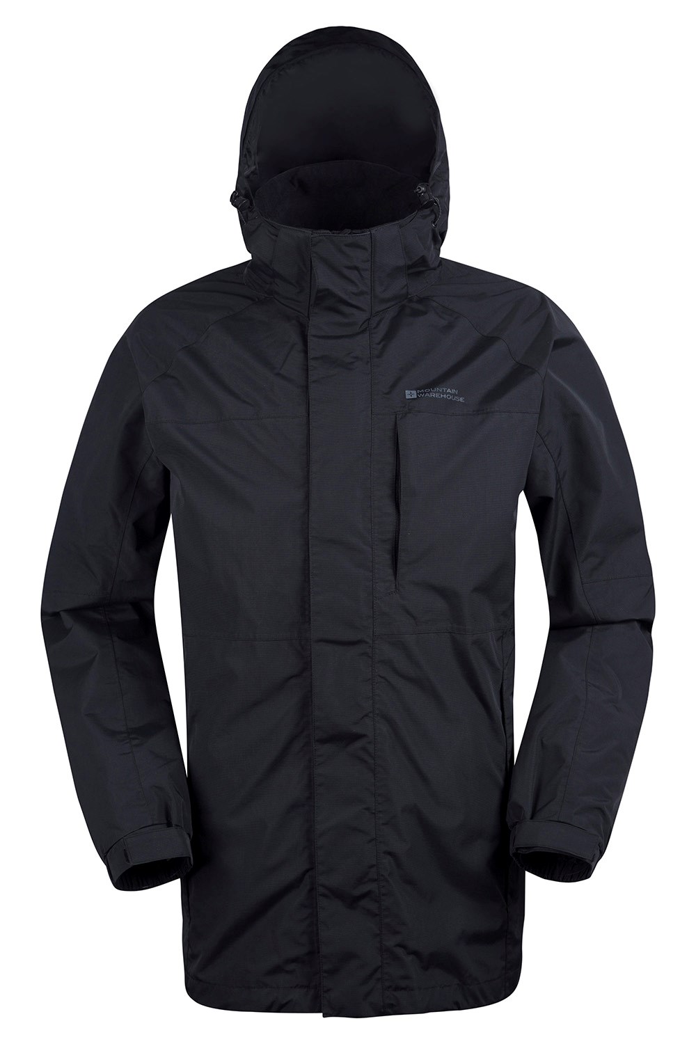 Mountain Warehouse Ridge Mens Long Waterproof Jacket | eBay