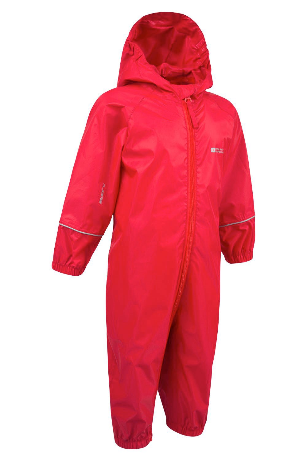 Mountain Warehouse Kids Rain Suit 100% Polyster Taped Seams and Fleece Lined 