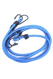 2 Cuerdas de Bungee Amplias Azul Cobalto
