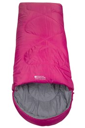 Summit Mini Square Kids Sleeping Bag Pink