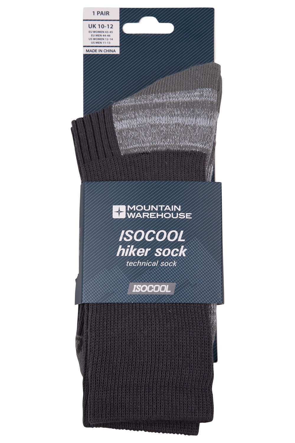Mountain Warehouse Isocool Hiker Socks Grey