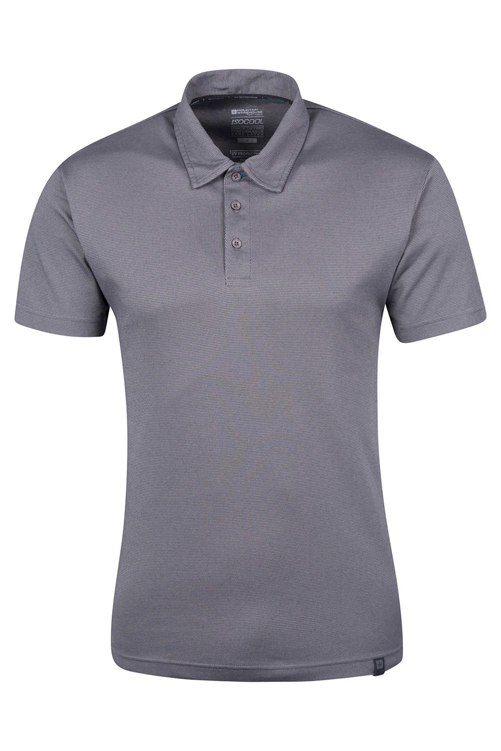 Mountain Warehouse Mens Polos 92% Polyester and 8% Elastane with ...